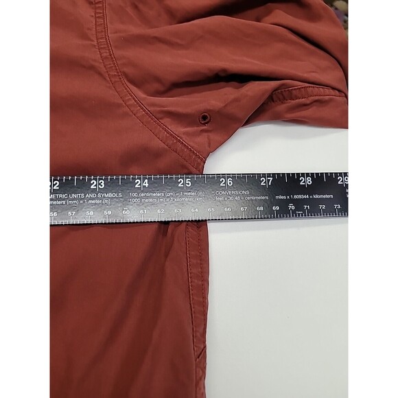 Columbia Shirt Mens‎ Size XLT Red Fishing Long Sleeve Button Up Vented Roll Tab - Picture 7 of 10